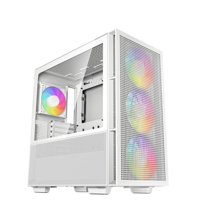 DeepCool CH560 WH ARGB Midi Tower PC Case White | Liquid Cooling Support
