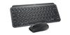 Logitech MX Keys Mini Combo for Business Keyboard | Wireless, QWERTY, Graphite, Backlit, Mouse Included