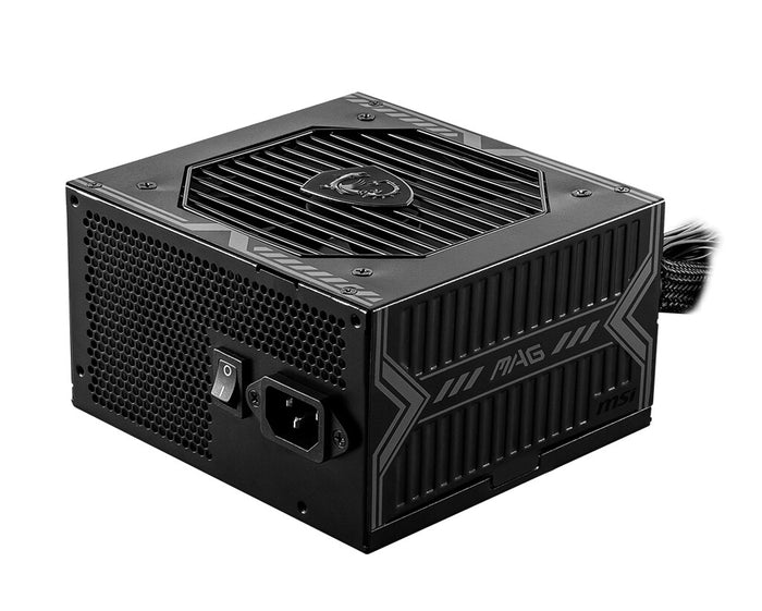 MSI MAG MAG A650BN 650W ATX Non-Modular Power Supply Unit | 80 PLUS Bronze
