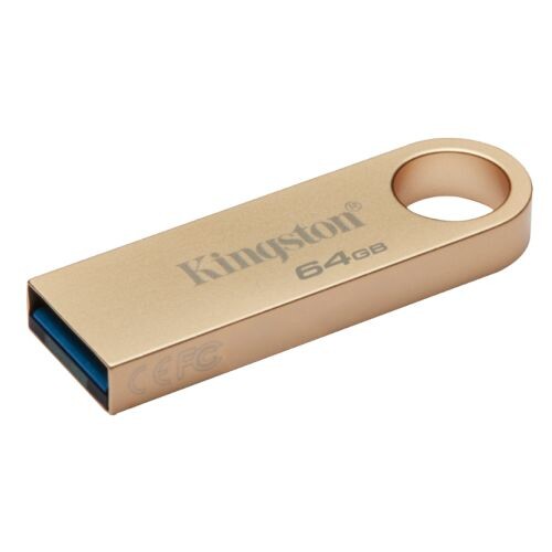 Kingston Technology DataTraveler 64GB 220MB/s Metal USB 3.2 Gen 1 SE9 G3