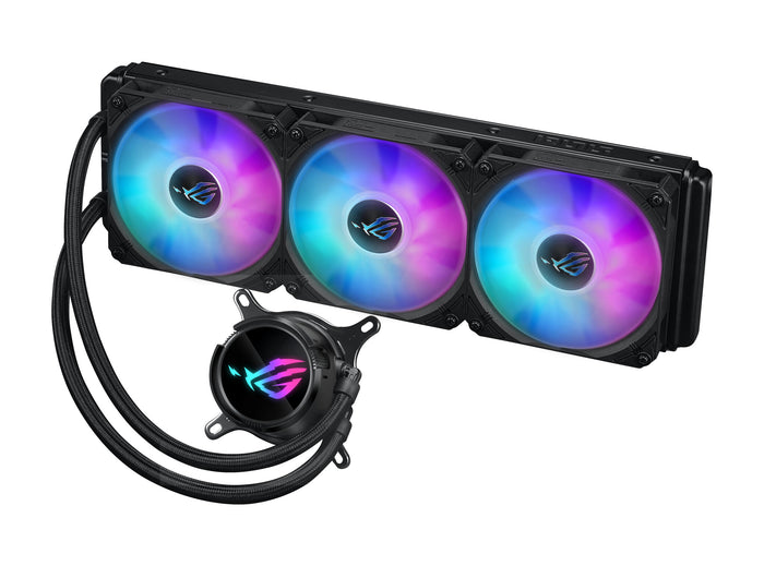 ASUS ROG Strix LC III 360 ARGB AIO Liquid Cooler | 360mm 70.38 CFM PWM RGB Intel & AMD Compatible Black