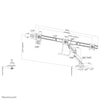 Neomounts by Newstar Select Neomounts monitor desk mount