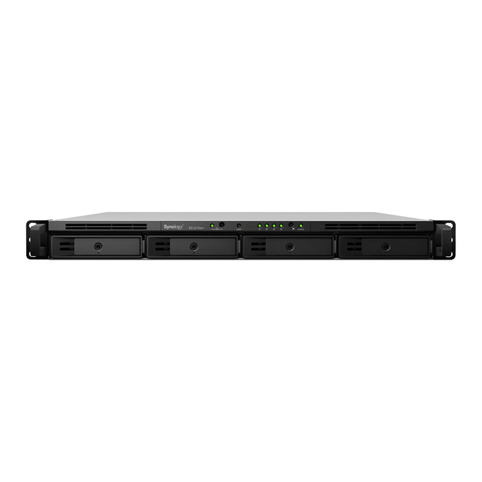 Synology RackStation RS1619XS+ Rack (1U) NAS | 4-bay, HDD & SSD, Intel Xeon D CPU, 8 GB GB RAM, 4 x LAN Ports
