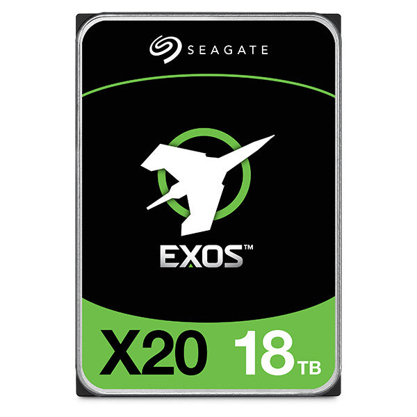 Seagate Exos X20 18 TB 3.5" 7200 RPM PC HDD | Serial ATA III