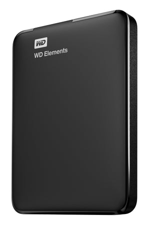 Western Digital WD Elements Portable 4 TB 2.5" External HDD | USB 3.2  Black
