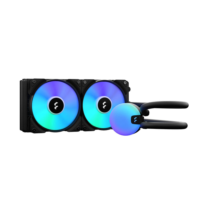 Fractal Design Lumen S24 v2 RGB AIO Liquid Cooler | 240mm 2000 RPM 56 CFM PWM RGB Black