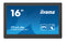 iiyama T1624MSC-B1 Signage Display Interactive flat panel 39.6 cm (15.6") IPS 450 cd/m² Full HD Black Touchscreen 24/7