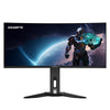 Gigabyte MO34WQC2 34" Wide Quad HD Curved Gaming Monitor | 3440 x 1440 240Hz USB-C HDMI DP