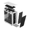 Fractal Design Meshify 2 Compact Tower PC Case White | Liquid Cooling Support