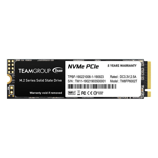 Team Group MP33 512 GB PC/Laptop Internal SSD | 3D NAND NVMe PCI Express 3.0 M.2
