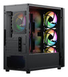Vida Lucid ARGB PC Case Black | Liquid Cooling Support