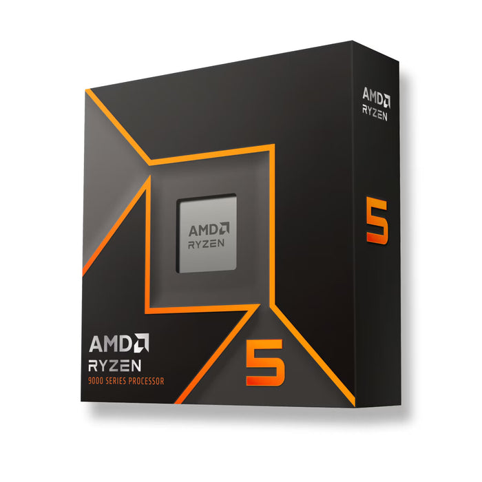 AMD Ryzen 5 9600X 6 Core Processor | AM5 3.9GHz 38MB Cache | No Cooler | AMD Radeon Graphics