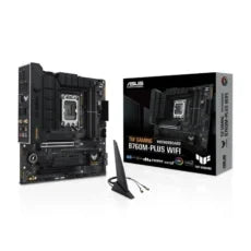 ASUS TUF GAMING B760M-PLUS WIFI II mATX Motherboard | LGA1700 | 4x DDR5 Slots | Wi-Fi 6E