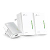 TP-Link TL-WPA4220T KIT PowerLine network adapter 300 Mbit/s Ethernet LAN Wi-Fi White 3 pc(s)