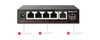 DrayTek VSQ60X-K network switch Unmanaged L2 2.5G Ethernet (100/1000/2500) Black