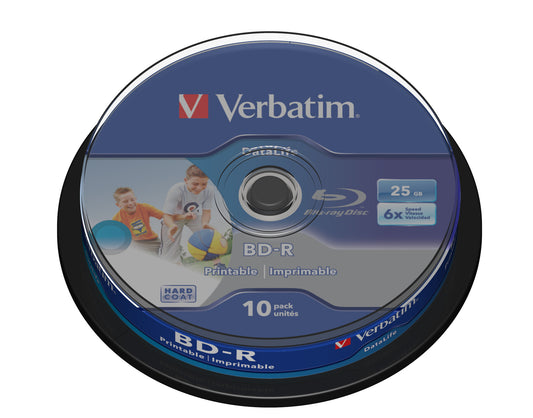 Verbatim Blank Blu-Ray Disc Datalife 6x BD-R 25 GB 10 pc(s)