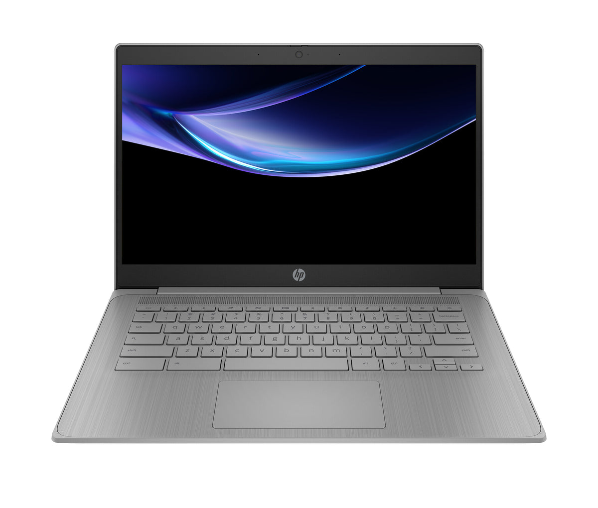 HP Chromebook 14a-ne1000na Intel® Celeron® N4500 35.6 cm (14") HD 4 GB LPDDR4x-SDRAM 64 GB eMMC Wi-Fi 6 (802.11ax) ChromeOS Grey