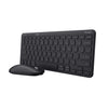 Trust Lyra Keyboard | Wired & Wireless, QWERTY, Black, Mouse Included