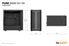 be quiet! Pure Base 501 DX Black ARGB Midi Tower PC Case Black | Liquid Cooling Support