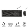 Trust Primo Keyboard | Wired, QWERTY, Black, Mouse Included