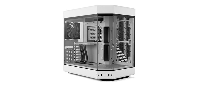 HYTE CS-HYTE-Y60-WW Midi Tower PC Case White | Liquid Cooling Support