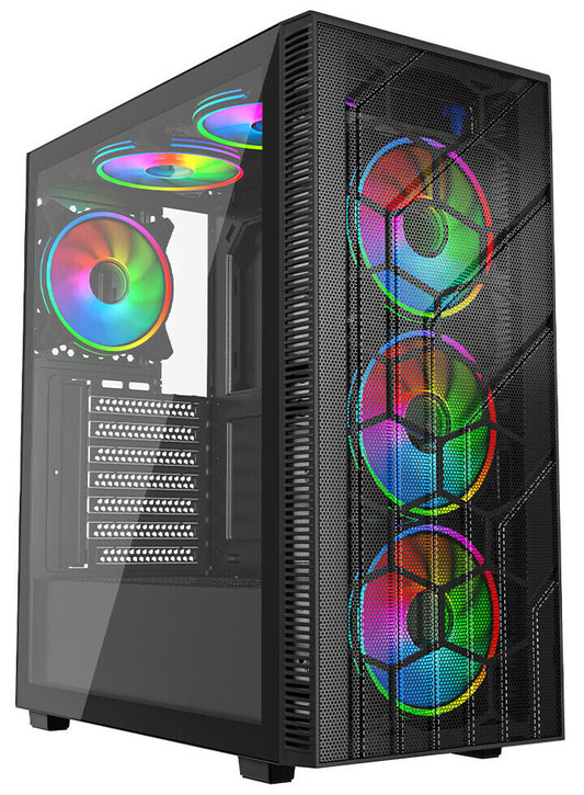 GTR Gaming PC | AMD Ryzen 5 7600 | RTX 5070 12GB GDDR7 | 16GB DDR5 5600MHz | 1TB NVMe SSD | CoolerMaster 850W 80+ GOLD PSU | Wi-Fi + Bluetooth | Win 11 Home