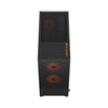 Fractal Design Pop Air RGB Tower PC Case Black, Orange | Liquid Cooling Support