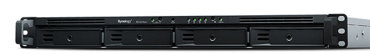 Synology RackStation RS1619XS+ Rack (1U) NAS with 4 x 16TB HAT5300 Drives | 4-bay, HDD & SSD, Intel Xeon D CPU, 8 GB GB RAM, 4 x LAN Ports
