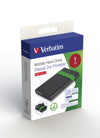 Verbatim 53112 1 TB 2.5" External HDD | USB 3.2  Black