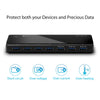TP-Link UH700 interface hub USB 3.2 Gen 1 (3.1 Gen 1) Micro-B 5000 Mbit/s Black