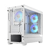 Fractal Design Pop Mini Air RGB Mini Tower PC Case White | Liquid Cooling Support