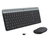 Logitech MK470 Keyboard | Wireless, QWERTY, Graphite, Mouse Included