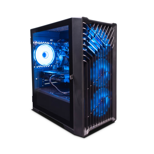 GTR ROGUEX Gaming PC | Intel core i5-12400F | NVIDIA RTX 4060 Ti 8GB GDDR6 | 16GB DDR4 3200MHz RAM | 1TB NVMe SSD | 600W 80+ Bronze PSU | Prebuilt Gaming Desktop with ARGB Gaming Case | Windows 11 Home | WiFi – Budget Gaming Tower PC