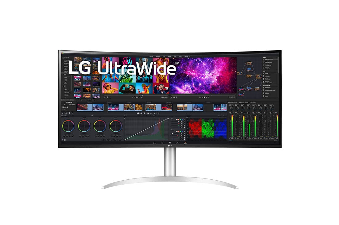 LG 40WP95CP-W 40" 5K Ultra HD Curved Monitor | 5120 x 2160 60Hz HDMI DP