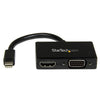 StarTech Travel A/V Adapter: 2-in-1 Mini DisplayPort to HDMI or VGA Converter