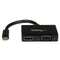 StarTech Travel A/V Adapter: 2-in-1 Mini DisplayPort to HDMI or VGA Converter