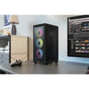 Corsair 2000D RGB AIRFLOW Small Form Factor (SFF) PC Case Black | Liquid Cooling Support