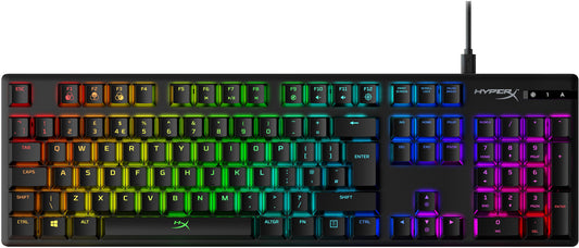 HyperX Alloy Origins - Mechanical Gaming Keyboard - HX Red (UK Layout) (HX-KB6RDX-UK)