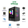 GTR Gaming Infinity Gaming PC Bundle |  AMD Ryzen 5 3400G | 1TB NVMe SSD | 16GB DDR4 3200MHz RAM | 500W PSU | 24" Gaming Monitor | Gaming Keyboard, Mouse Headset