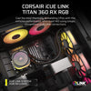 Corsair iCUE LINK TITAN RX RGB AIO Liquid Cooler | 360mm 2100 RPM 73.5 CFM RGB Black