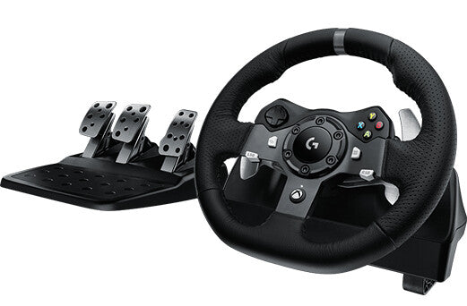 Logitech G G920 Black USB Steering wheel + Pedals Analogue MAC, PC, Xbox