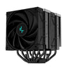 DeepCool AK620 ZERO DARK CPU Cooler | 120mm 1850 RPM 68.99 CFM PWM Fluid Dynamic Bearing (FDB) Intel & AMD Compatible Black