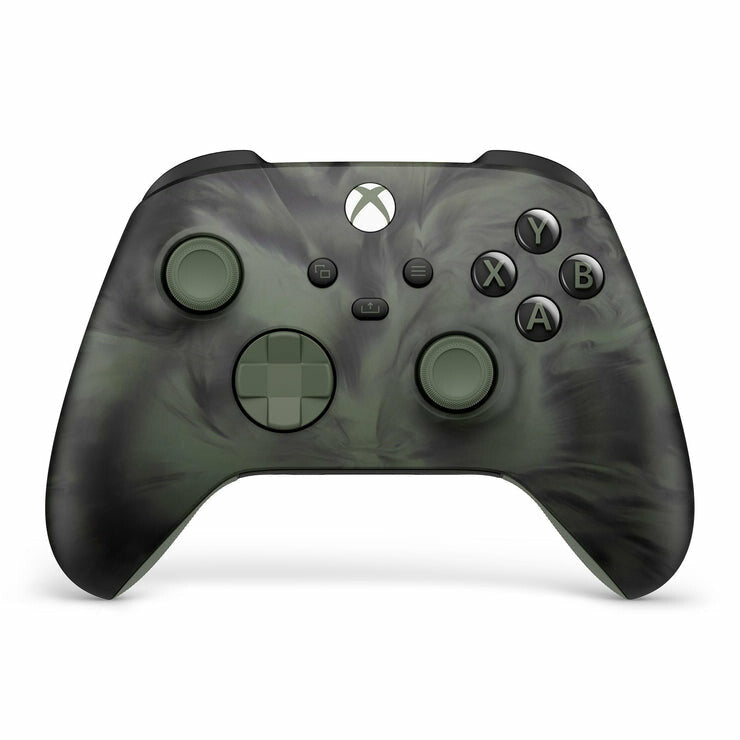 Microsoft Nocturnal Vapour Gaming Controller Black/Green for PC, Xbox One, Xbox Series S, Xbox Series X, iOS