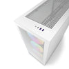 NZXT H7 Flow RGB ARGB Midi Tower PC Case White | Liquid Cooling Support