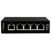 StarTech 5 Port Unmanaged Industrial Gigabit Ethernet Switch - DIN Rail / Wall-Mountable