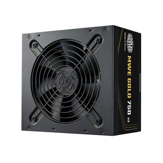 Cooler Master MWE Gold V3 ATX 3.1 Non-Modular Series power supply unit 750 W 24-pin ATX Black
