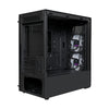Cooler Master TD300 ARGB Mini Tower PC Case Black | Liquid Cooling Support