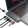 Satechi ST-CMBPM interface hub USB 3.2 Gen 1 (3.1 Gen 1) Type-C 40000 Mbit/s Grey