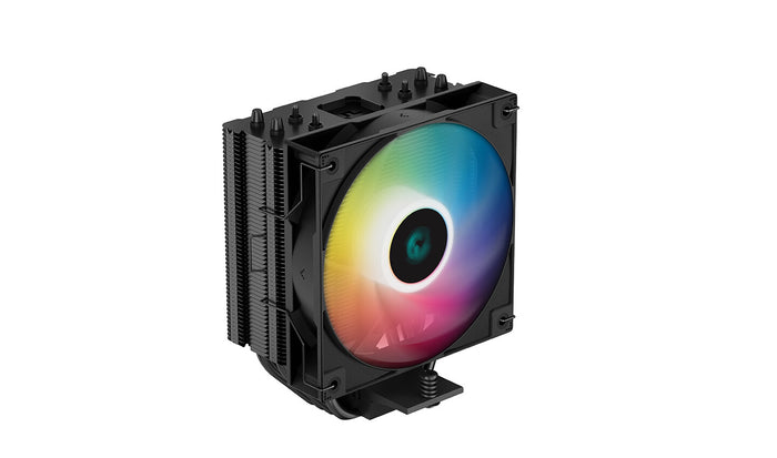 DeepCool AG400 A-RGB CPU Cooler | 120mm 2000 RPM 75.89 CFM PWM RGB Hydraulic Bearing Intel & AMD Compatible Black