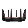 ASUS GT-AX11000 wireless router Gigabit Ethernet Tri-band (2.4 GHz / 5 GHz / 5 GHz) 4G Black